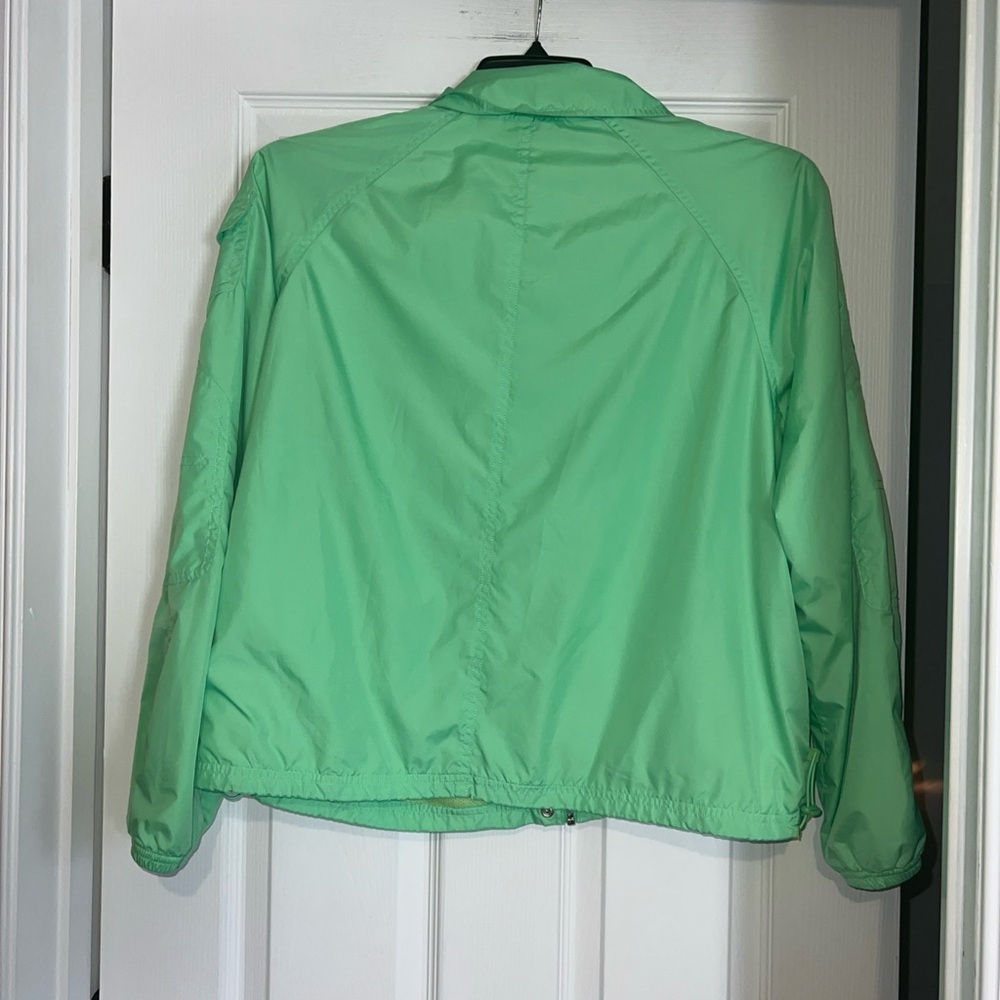 Oleg Cassini Sport Large Green Jacket Lightweight - Picture 10 of 13